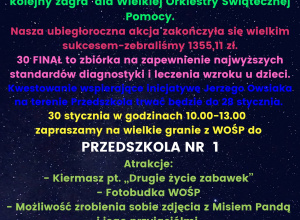 Gramy dla Wielkiej Orkiestry Światecznej Pomocy.